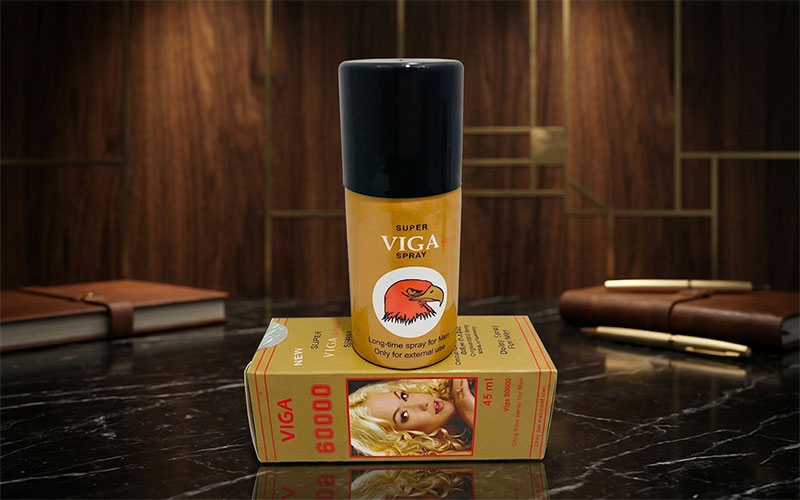 Xịt Kéo Dài Thời Gian Super Viga 60000 Đức 45ml Chống Xuất Tinh Sớm